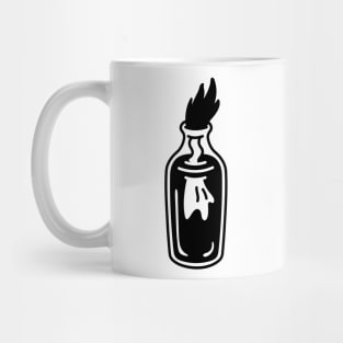 Molotov Fire Bottle Mug